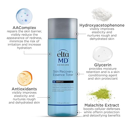 EltaMD Recovery Essence Face Toner, Hydrating Facial Toner for Sensitive Skin